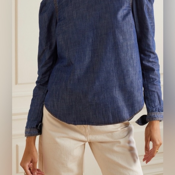 Veronica Beard Isabel top in cornflower. Size 8 EUC - Picture 12 of 12